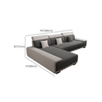 Living space featuring L-Shape sectional