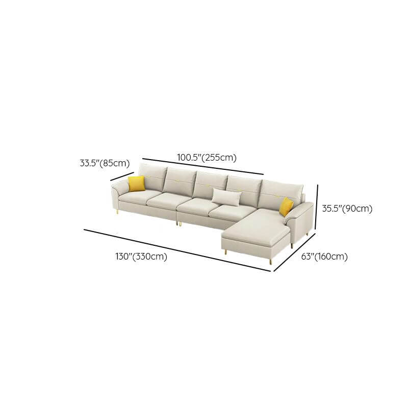 Right hand facing sofa chaise