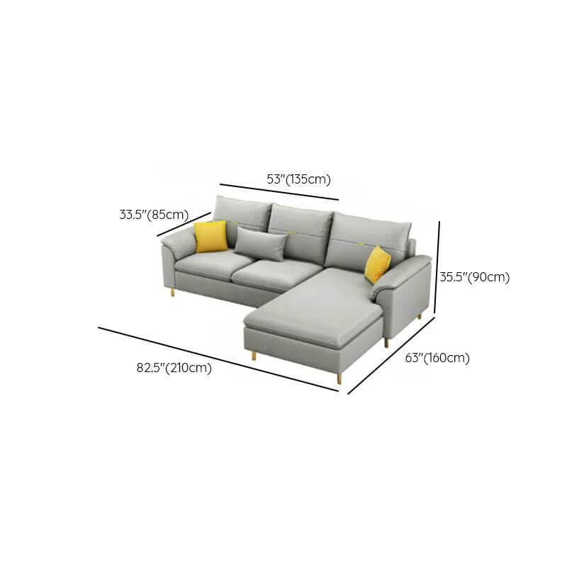 Modern L-Shape Sofa for five people