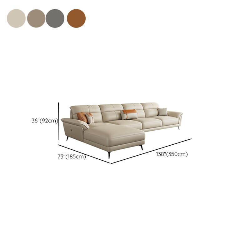 Living Room with L-Shape Chaise