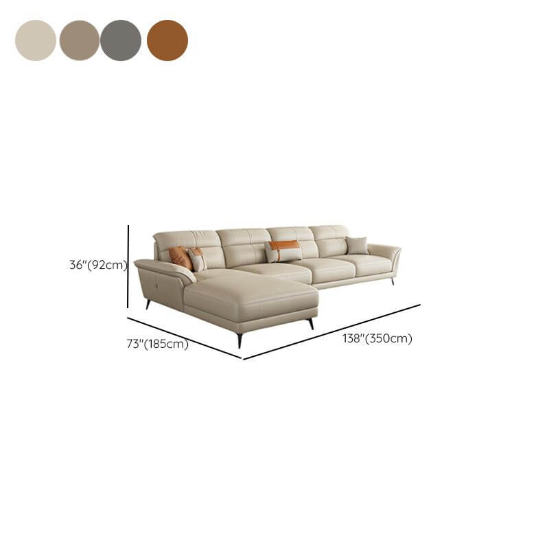 Living Room with L-Shape Chaise