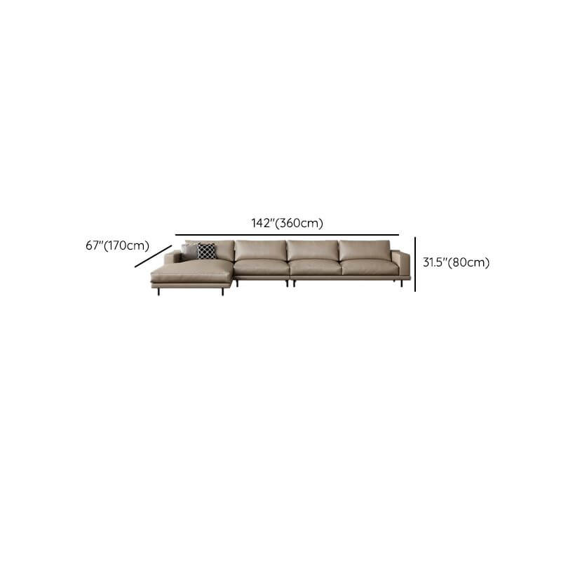 Elegant sofa chaise for modern decor