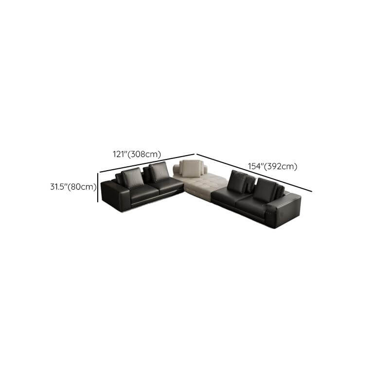 Contemporary 4-piece sofa set