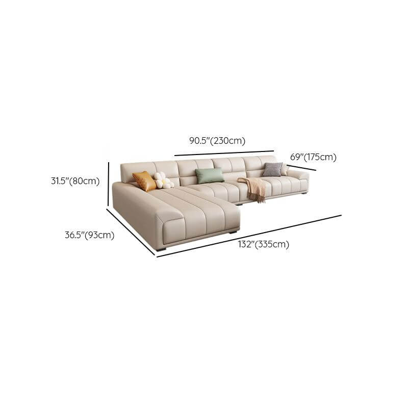 Sofa with left hand facing orientation