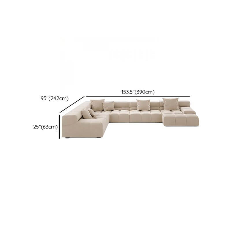 Modern L-shape sofa design