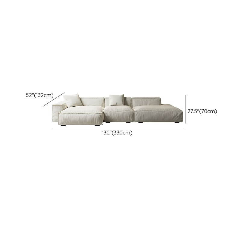 Adjustable reclining feature of the sofa