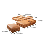 Spacious Sofa Chaise with Right Orientation