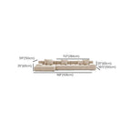 Modern Tan Sectional Couch