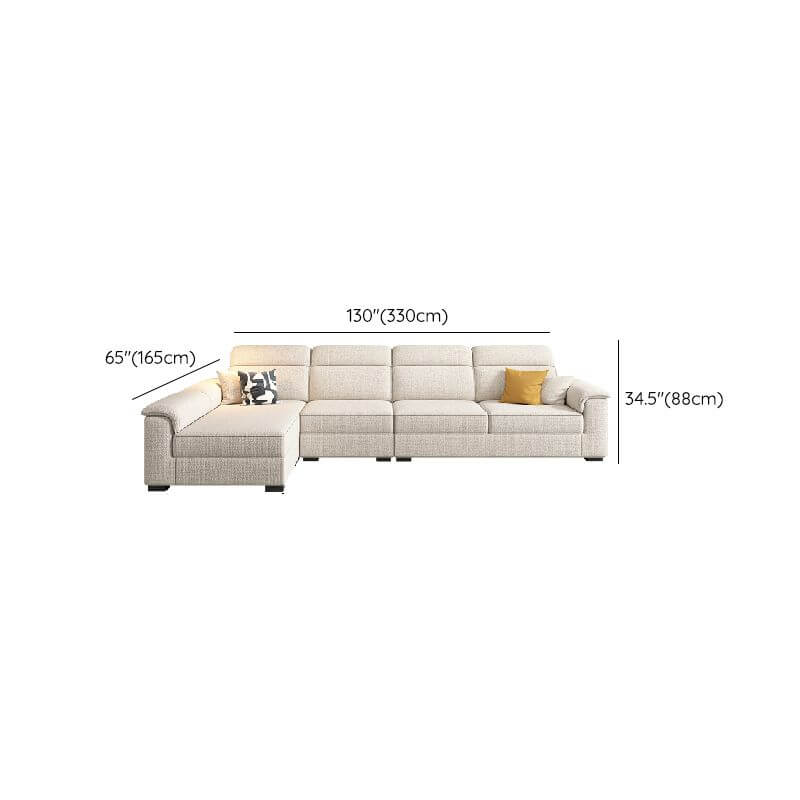 Straight Horizontal Sofa Couch design