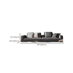 Elegant sofa design with clean lines