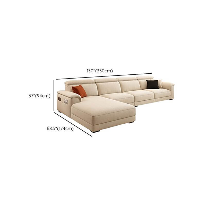 Wooden legs of the sofa