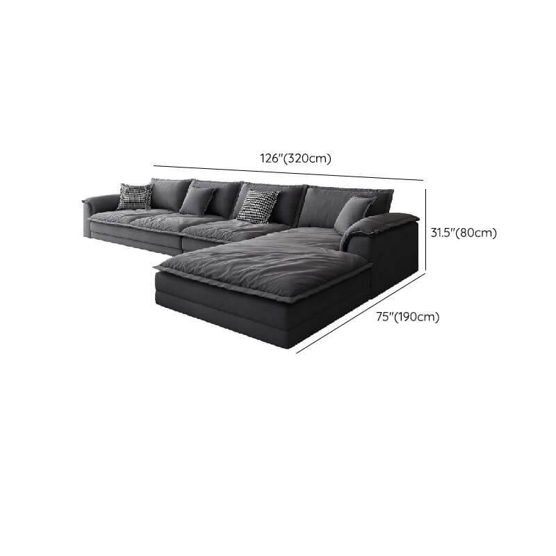 Elegant sofa for family gatherings