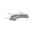 Modern L-Shape sofa for multiple layouts
