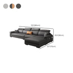 Stylish L-Shaped sofa in a chic setting