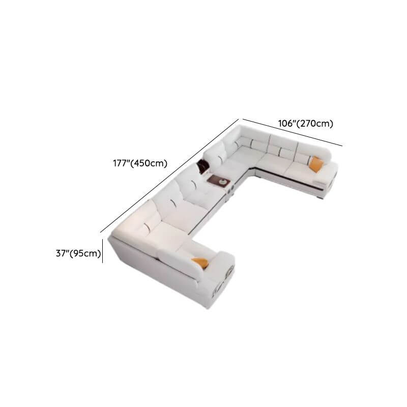 Symmetrical Corner Sofa Design