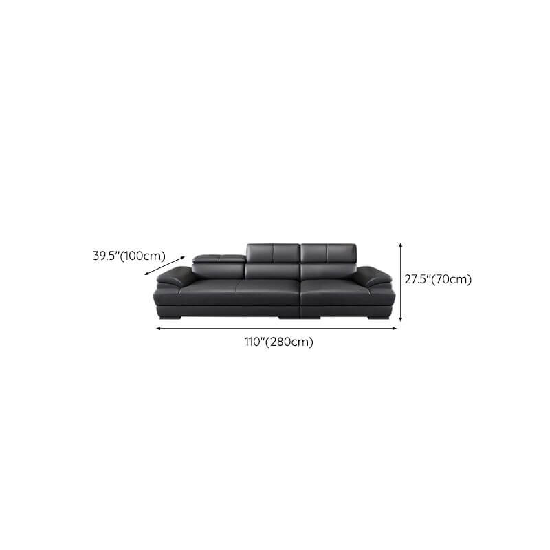 Luxurious Leather Sectional Couch