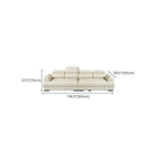 Contemporary Living Room with Leather Sofa