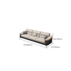 Comfortable sectional sofa arrangement