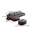 Stylish left orientation sofa
