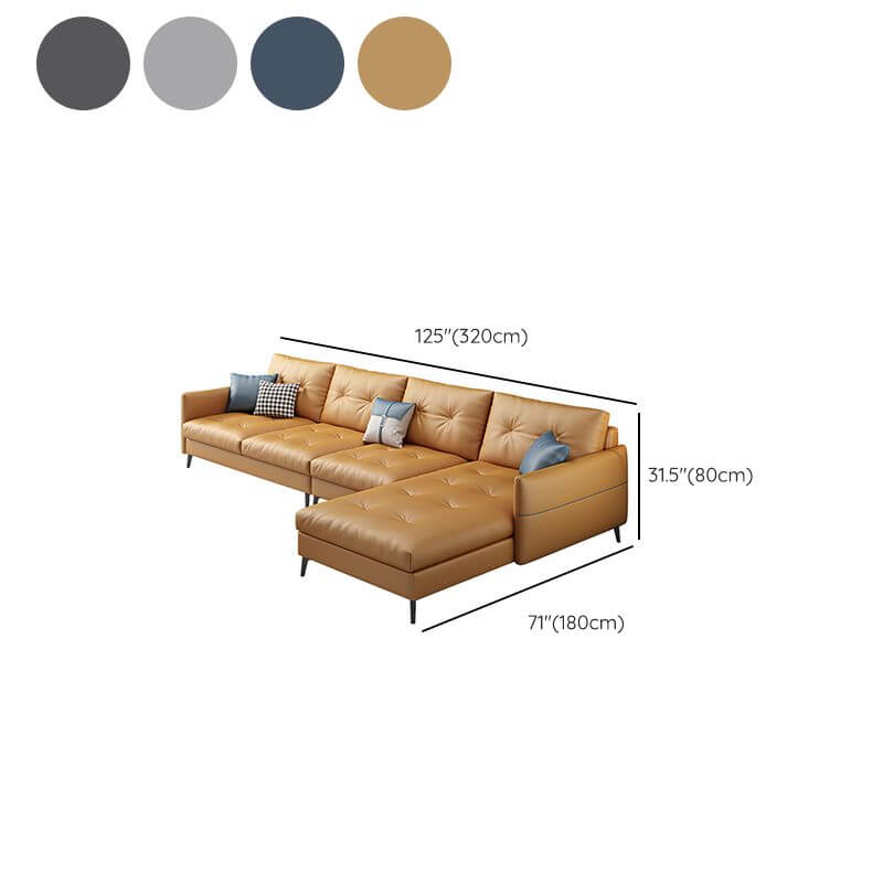 Comfortable stain-resistant sofa