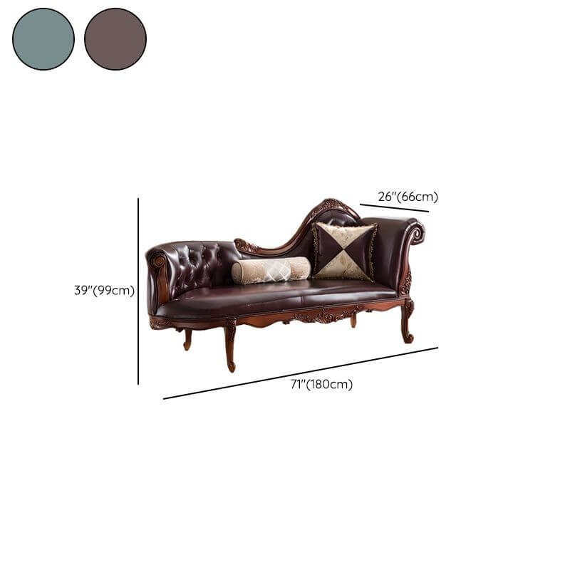 Reclining feature of the chaise chair shown