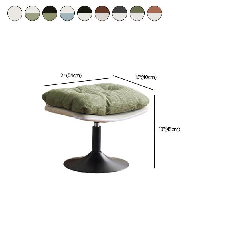 Elegant white accent chair in modern living room