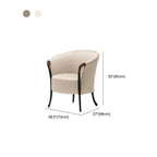 Minimal Design Arm Chair in Gray