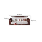 Cozy seating arrangement with Minimalist Ivory Sofa