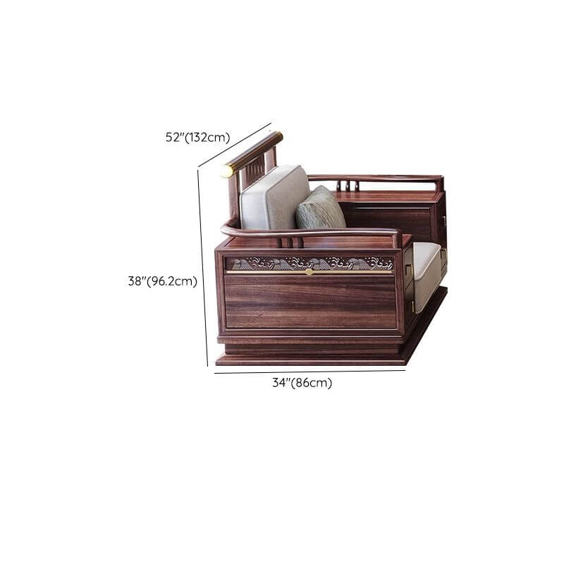 Sophisticated 2-Seater Ivory Sofa Design
