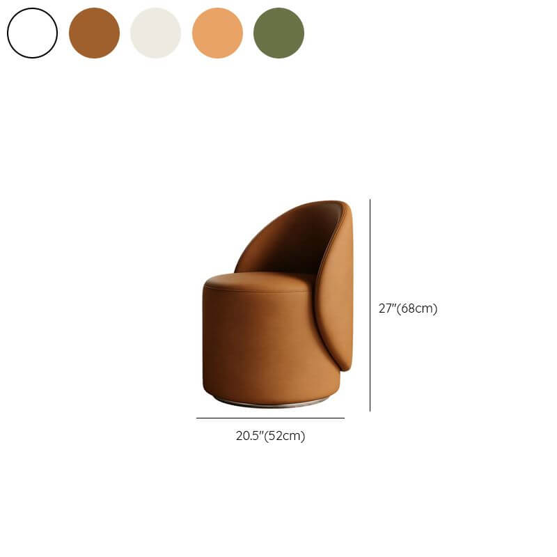 Stylish upholstered stool with versatile use