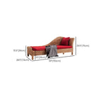 Spacious Large Chaise Bench for Living Room