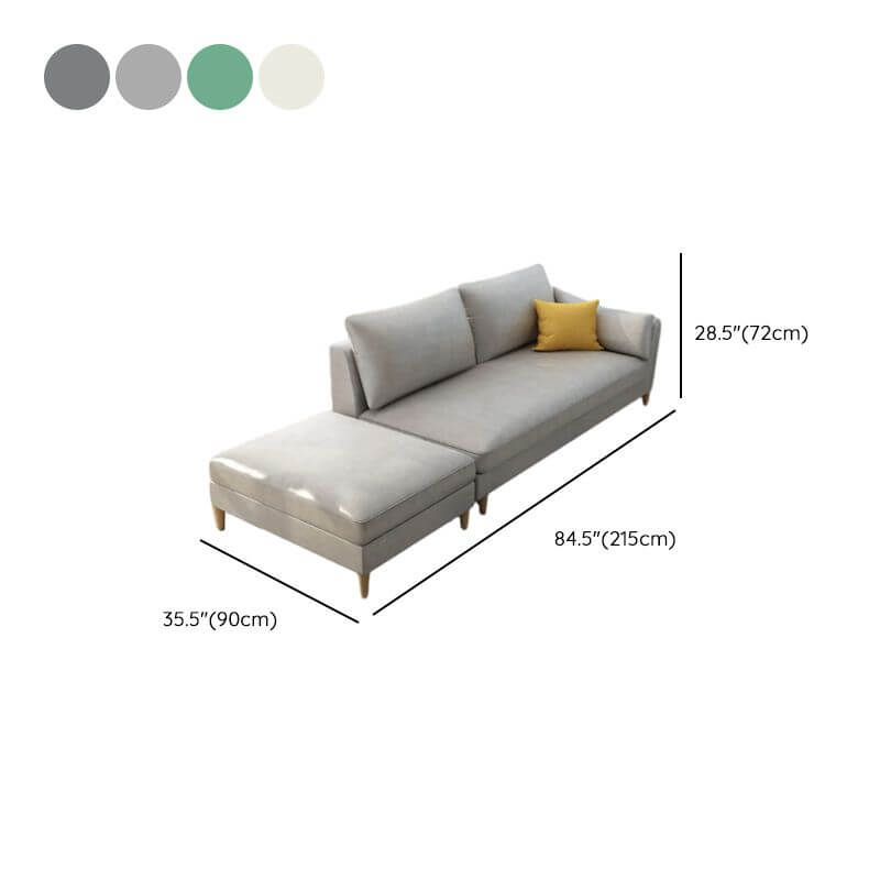 Variety of colors for the chaise bench upholstery