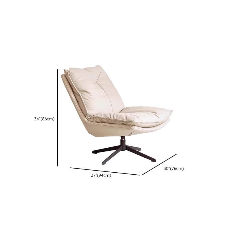 minimalist white auburn side chair