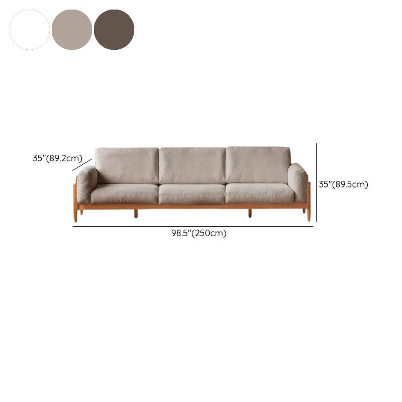 modern design sofa from above