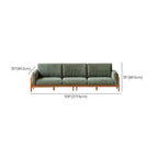 contemporary solid color sofa