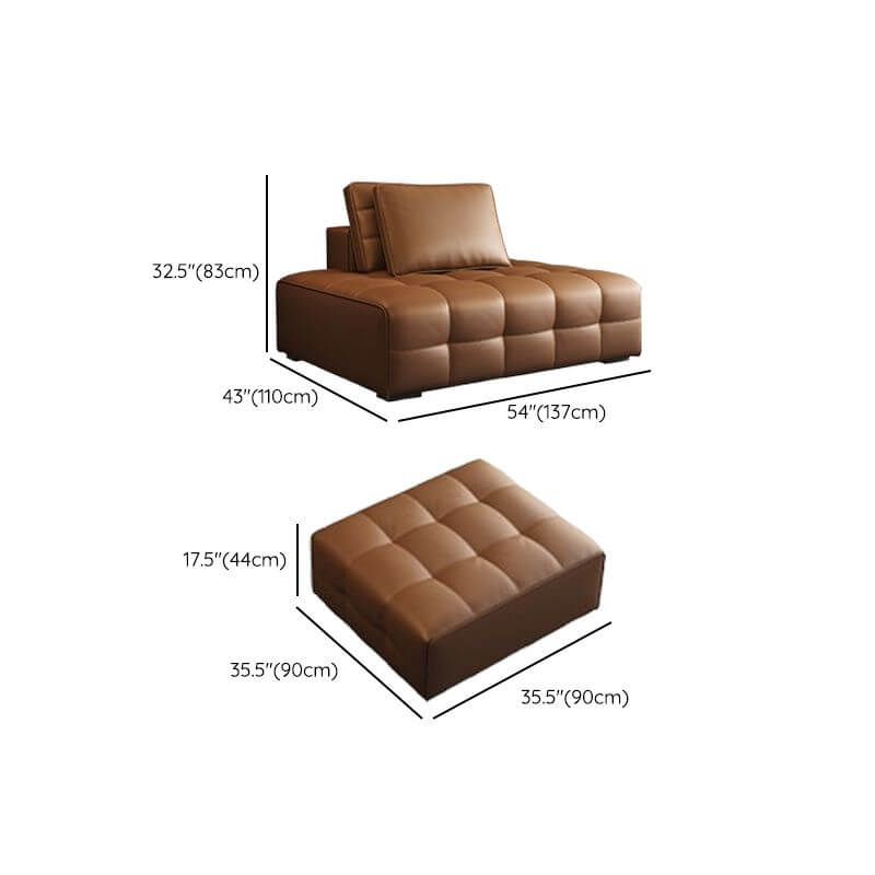 Sofa set with decorative pillows