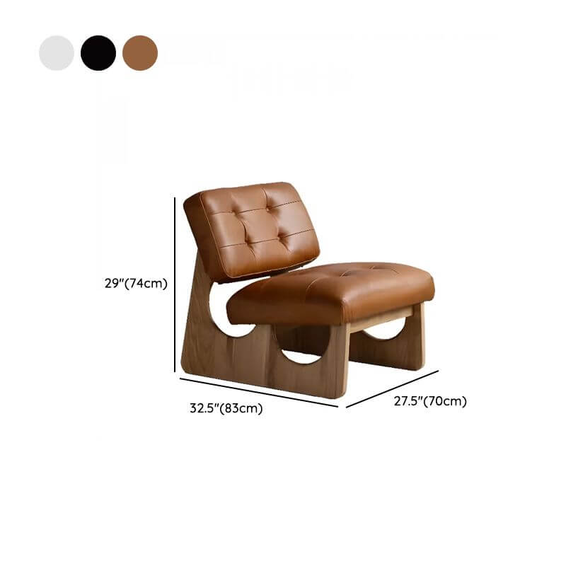 Cocoa side chair with modern design