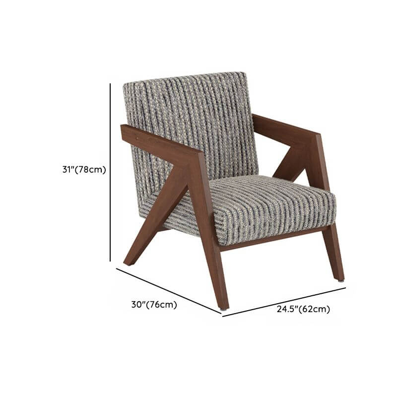 Close-Up of Natural Wood Frame