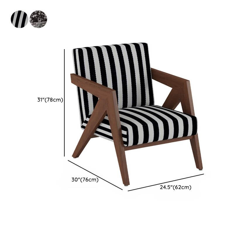 Contemporary Living Room with Accent Chair