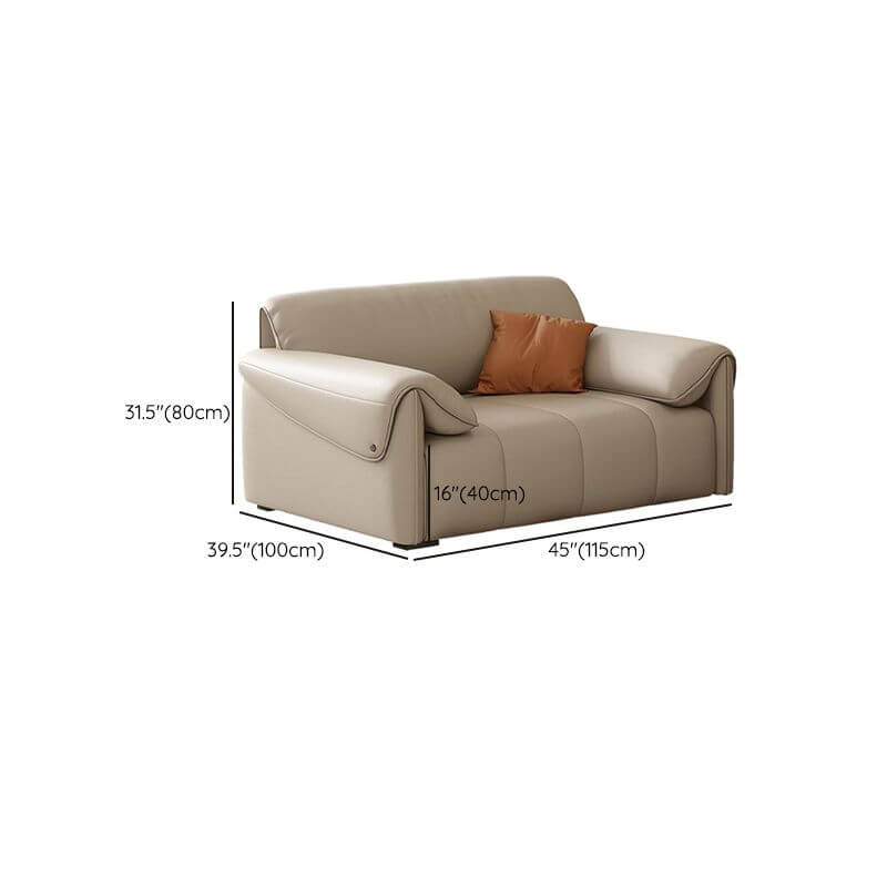 Interior Decor with Off-White Sofa