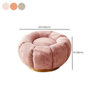 Designer ottoman enhancing modern interior decor