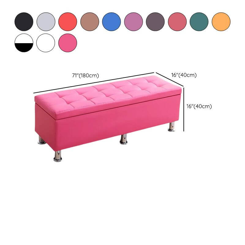 Large Rectangular Ottoman suitable for various decor styles