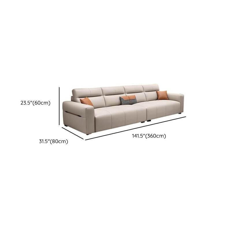 Comfortable modern style sofa seating arrangement