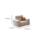 Ivory water resistant sofa in modern interior