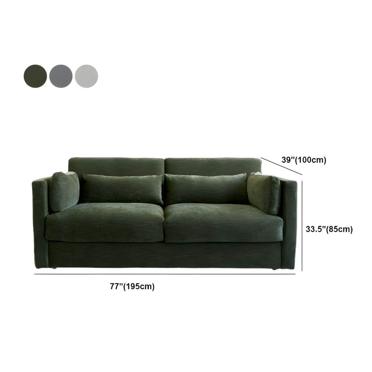 cozy modern sleeper sofa for guests