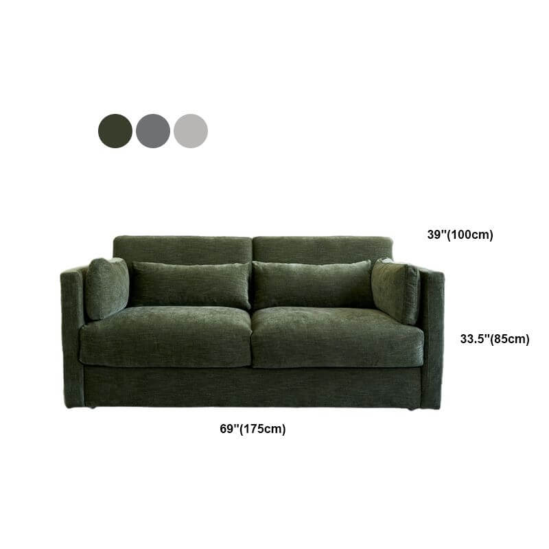 space-saving sofa bed in small apartment