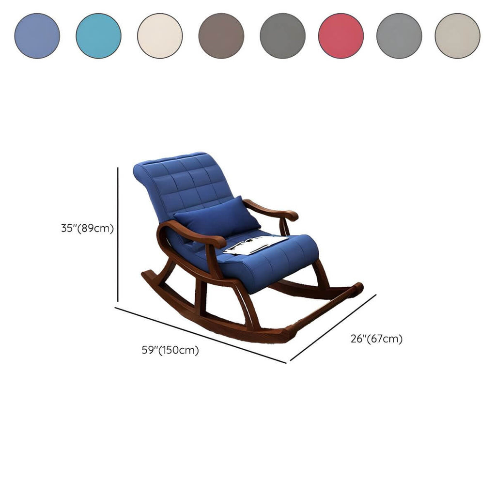 Comfortable rocking chair with elegant design