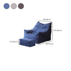 Stylish accent chair in modern living room