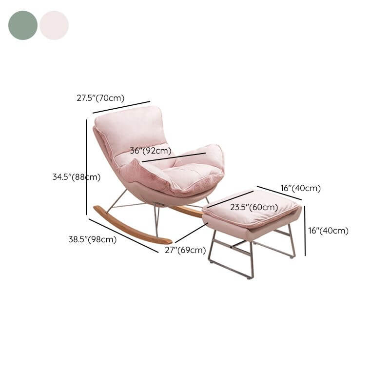 comfortable modern rocking chair for reading