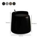 Stylish Unique Shape Pouf in Grey